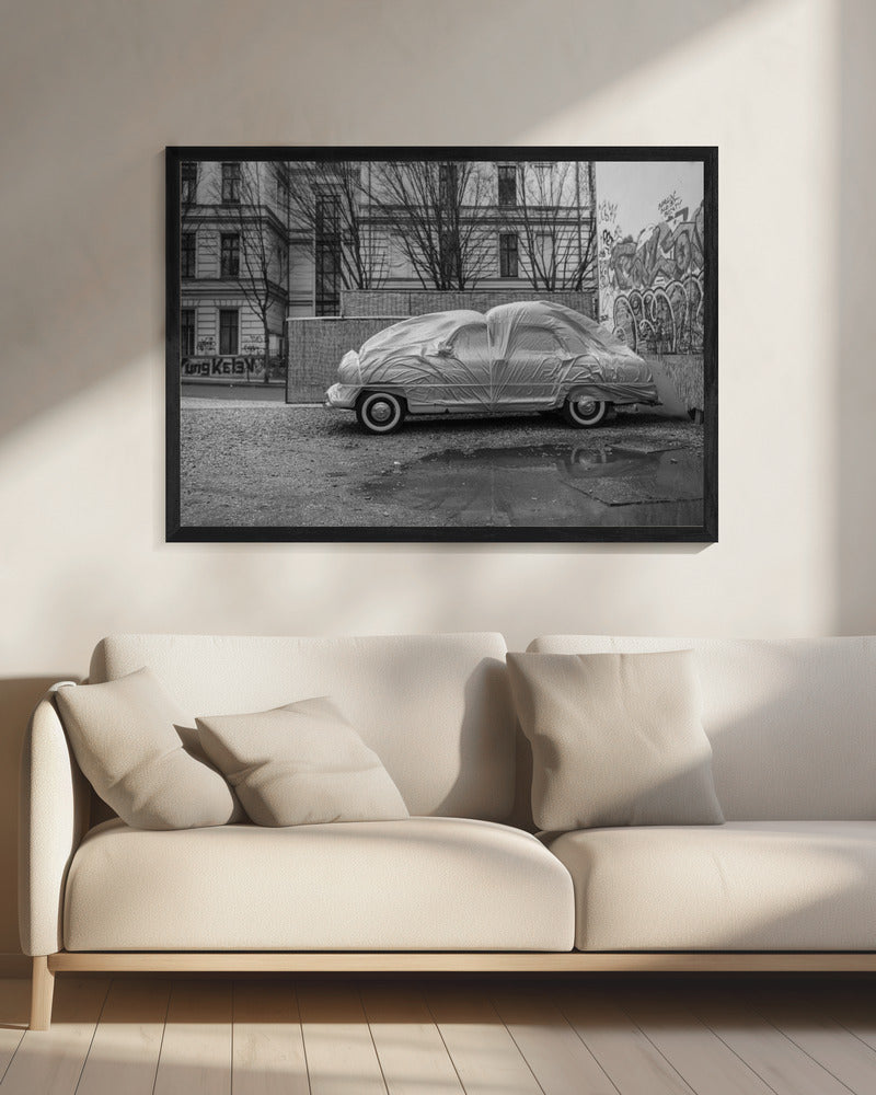 Fliegendes Auto | Leinwand