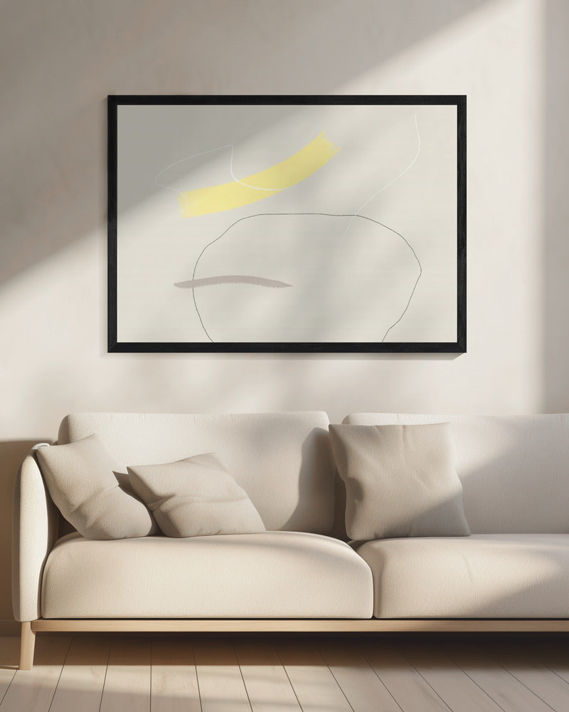 Hauch von Gelb | Leinwand