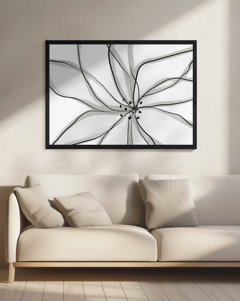 Zerbrechliche Blume | Leinwand