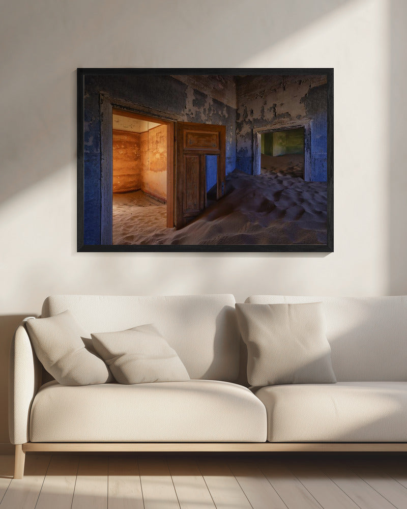 Die alten Nachbarn | Leinwand