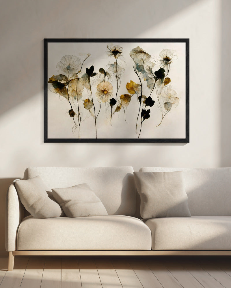 Schöne Trockenblumen | Leinwand
