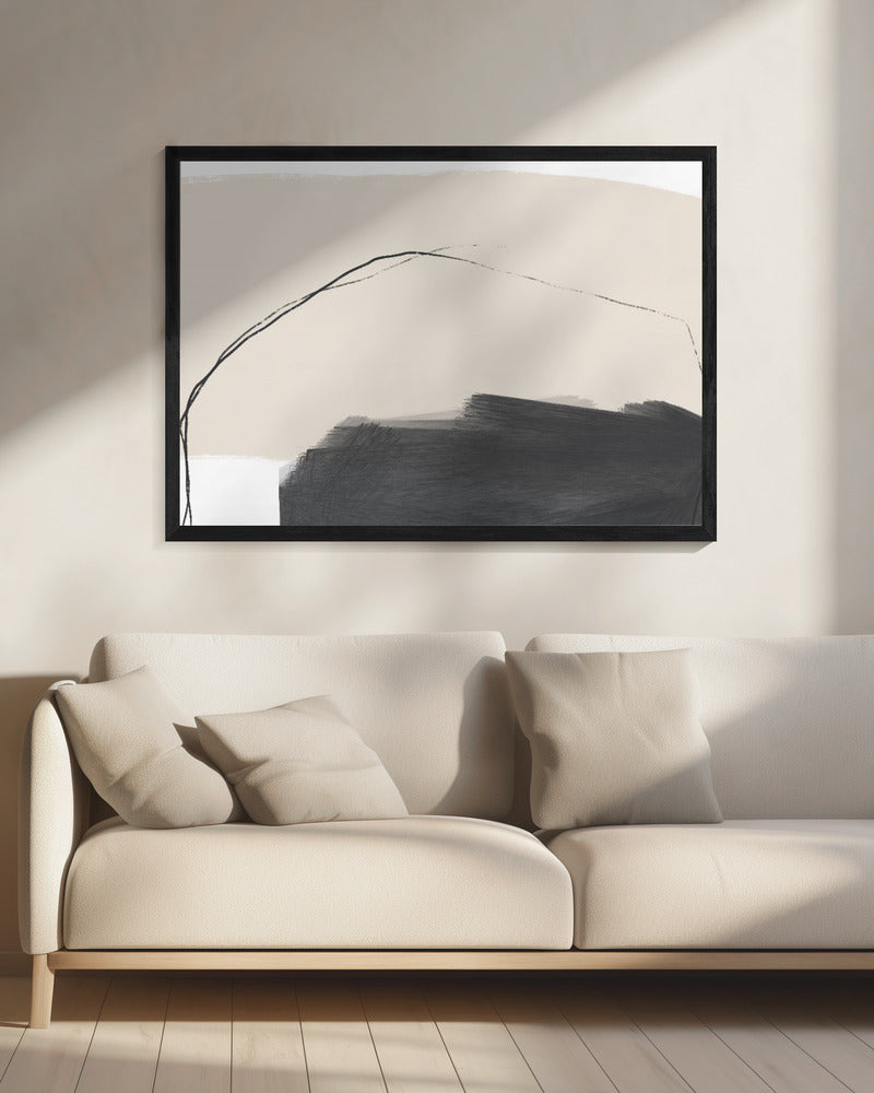 Ruhige Konturen | Leinwand