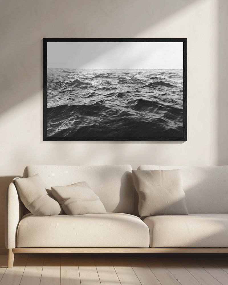 Wellenförmiger Horizont SW | Leinwand