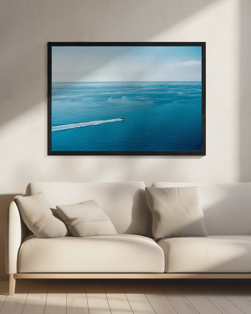 Das große Blau | Leinwand