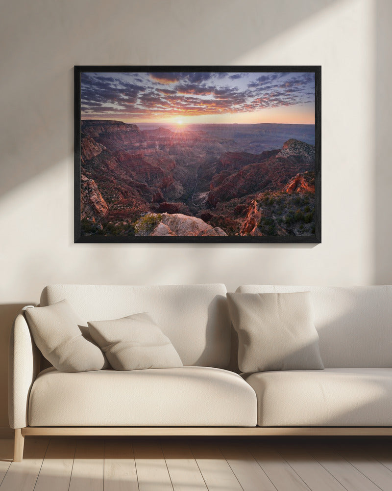 Blick auf den Grand Canyon | Leinwand