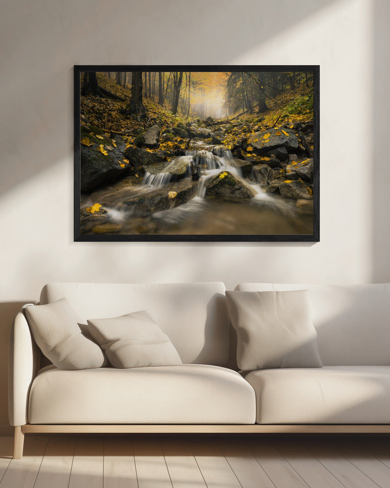 Herbststrom | Leinwand