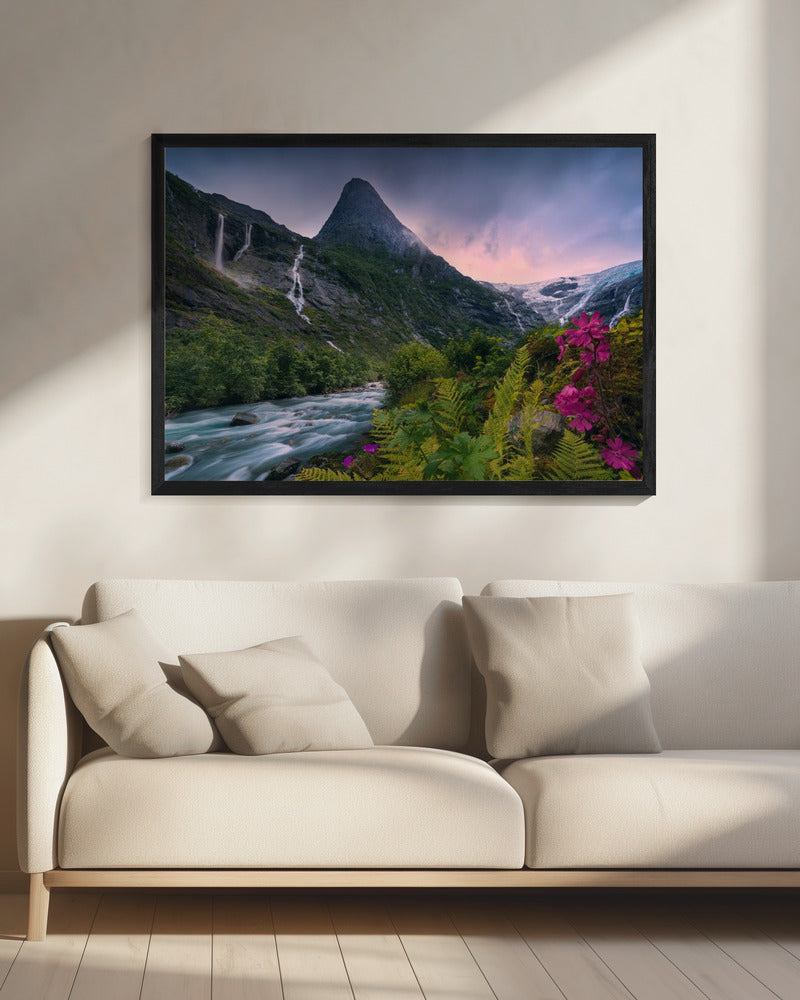 Paradies Norwegen | Leinwand