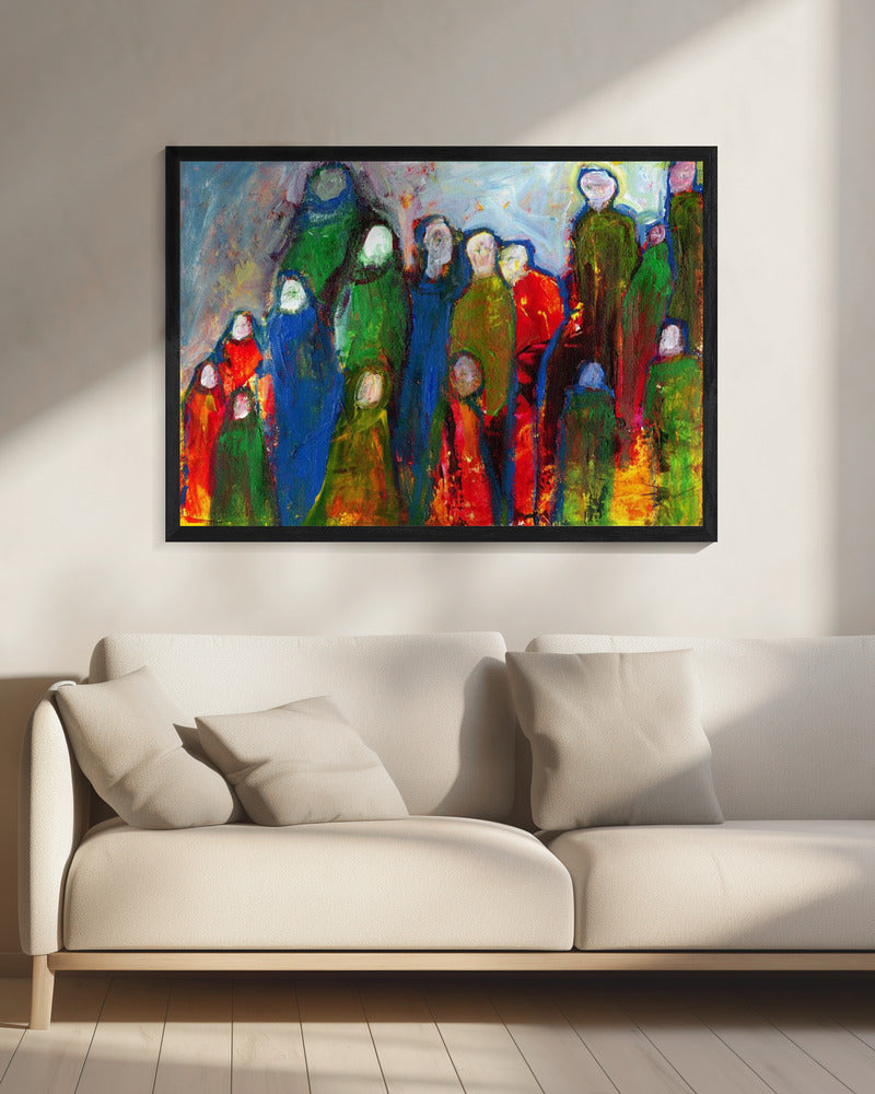 Die Versammlung | Leinwand