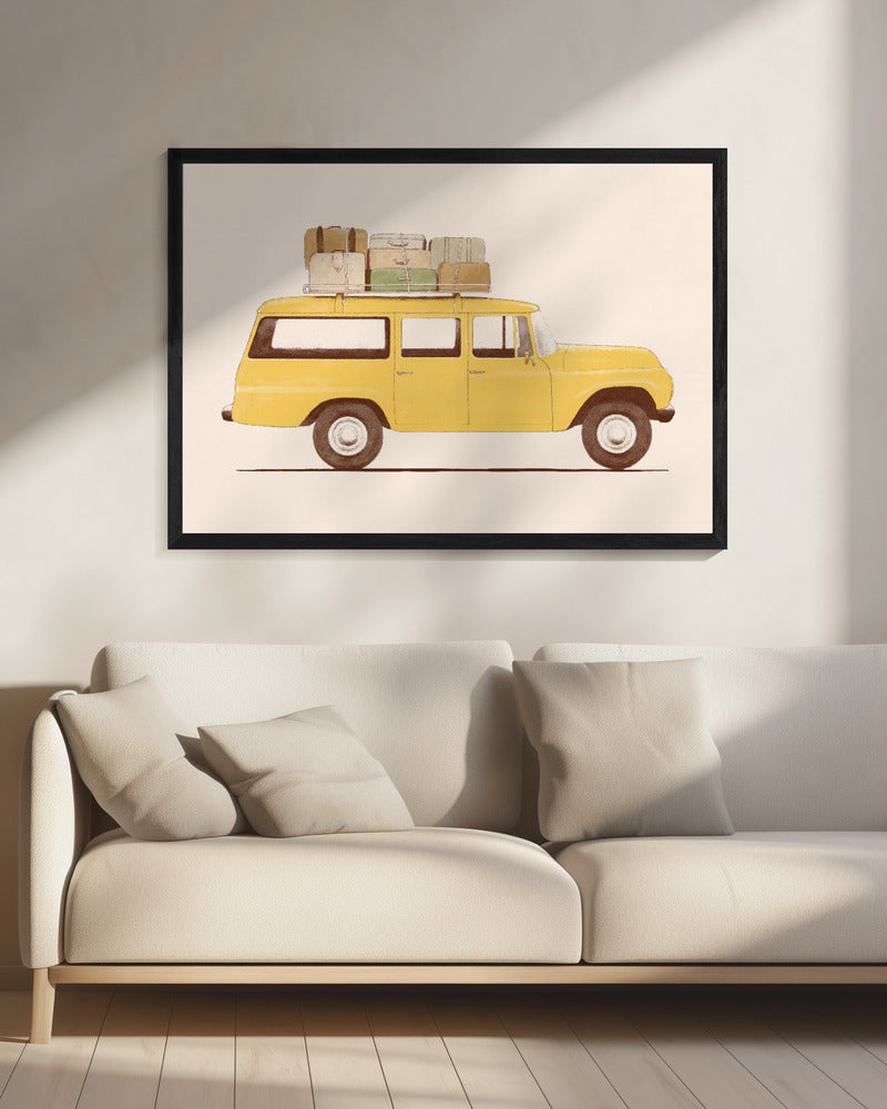 Sommerauto ★★★ | Leinwand