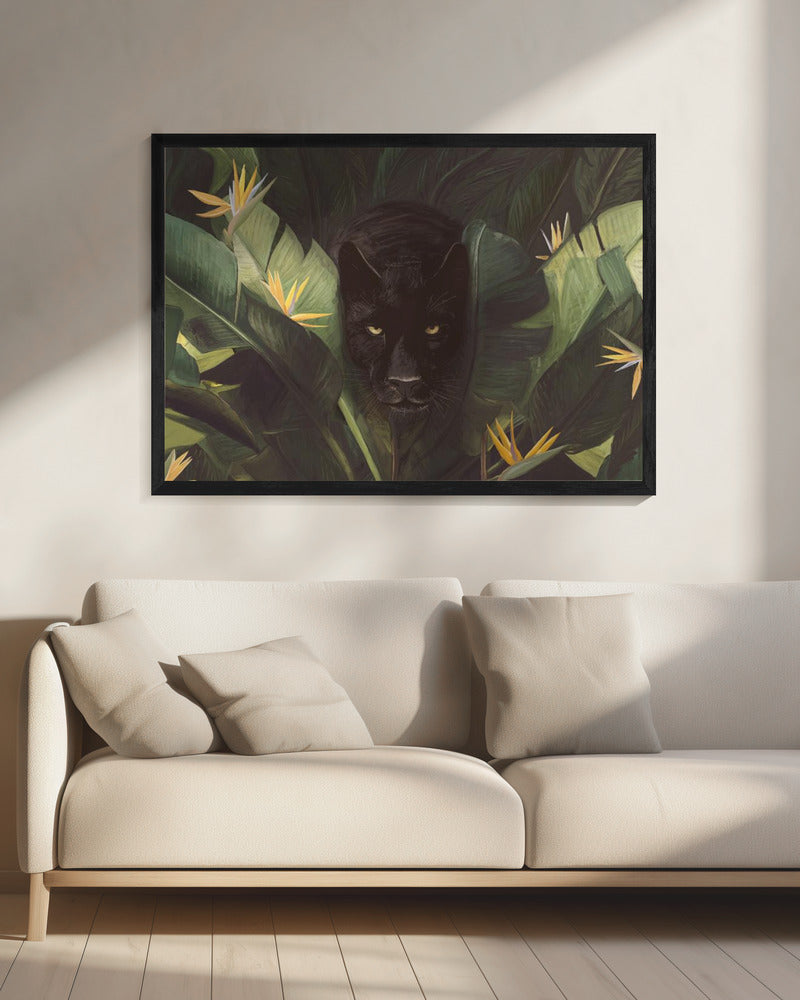 Hallo Panther | Leinwand
