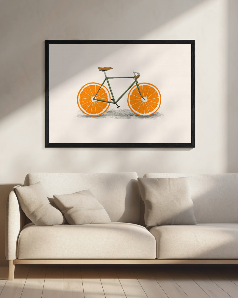 Orange Wheels | Canvas