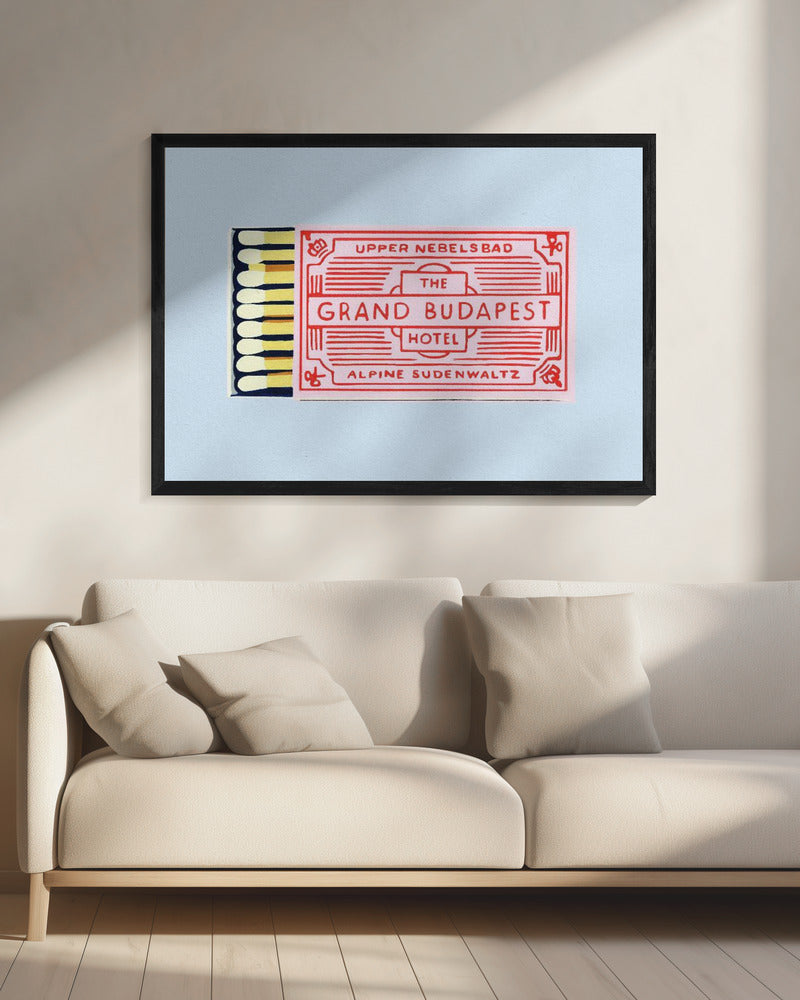 Das Grand Budapest Hotel Poster | Leinwand