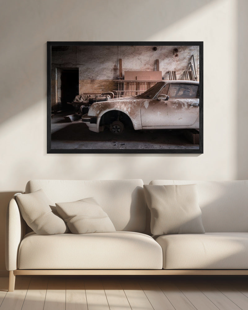 Dusty Porsche | Leinwand