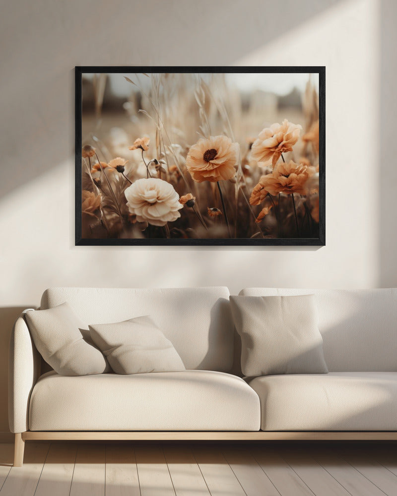 Sepiablüten | Leinwand