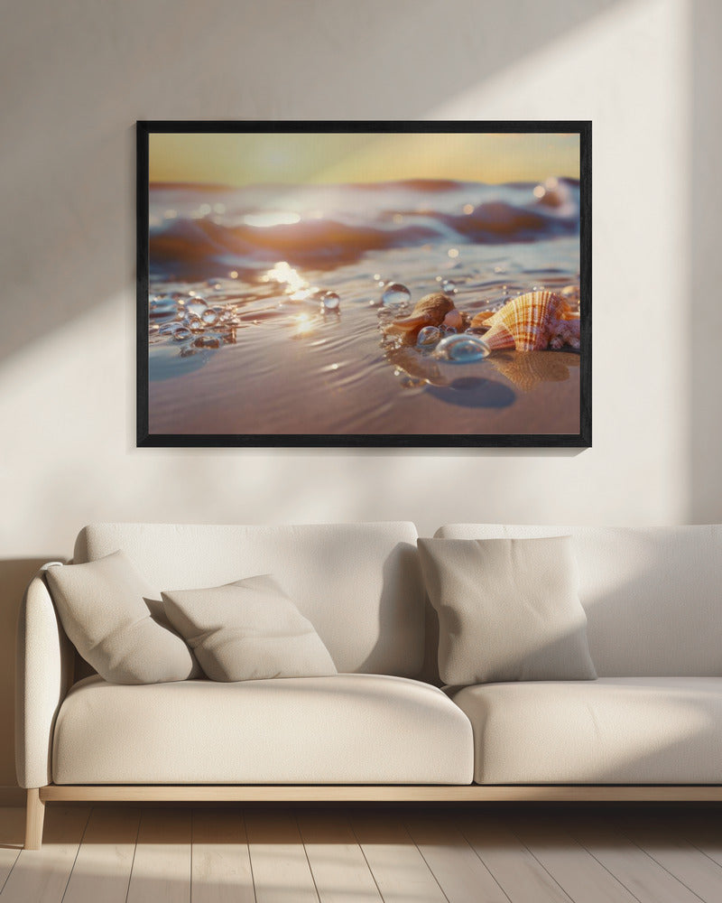 Gelassenheit am Meer | Leinwand
