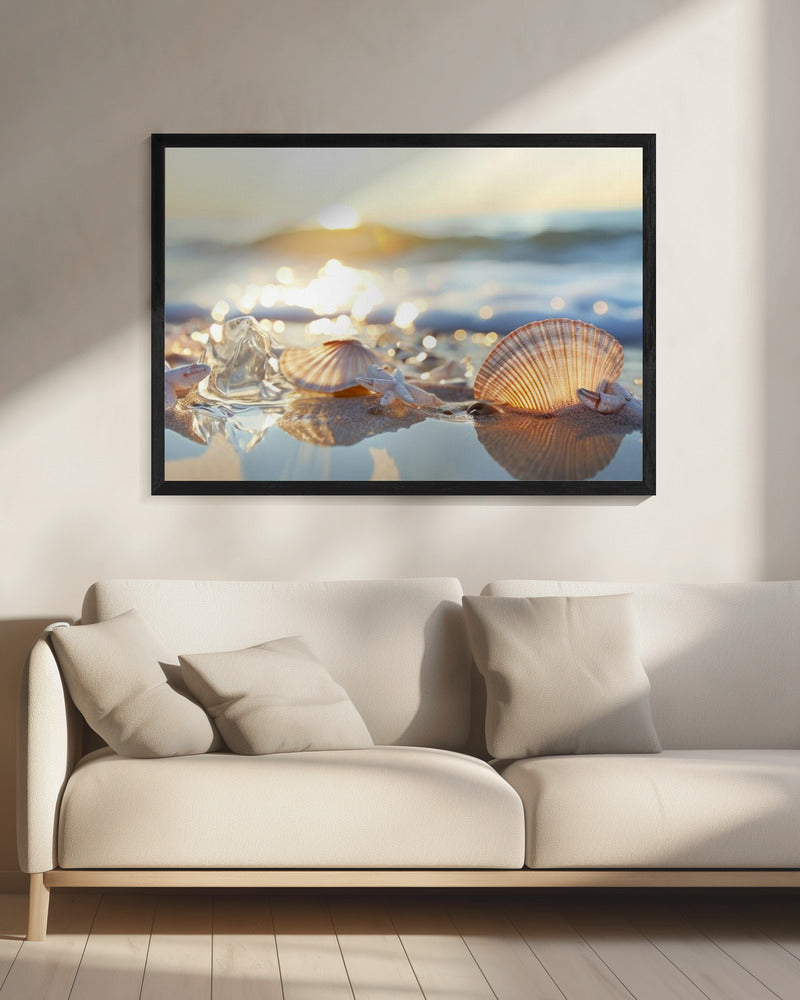 Schätze am Meer | Leinwand