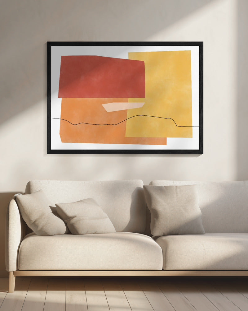 Abstrakte Horizonte | Leinwand