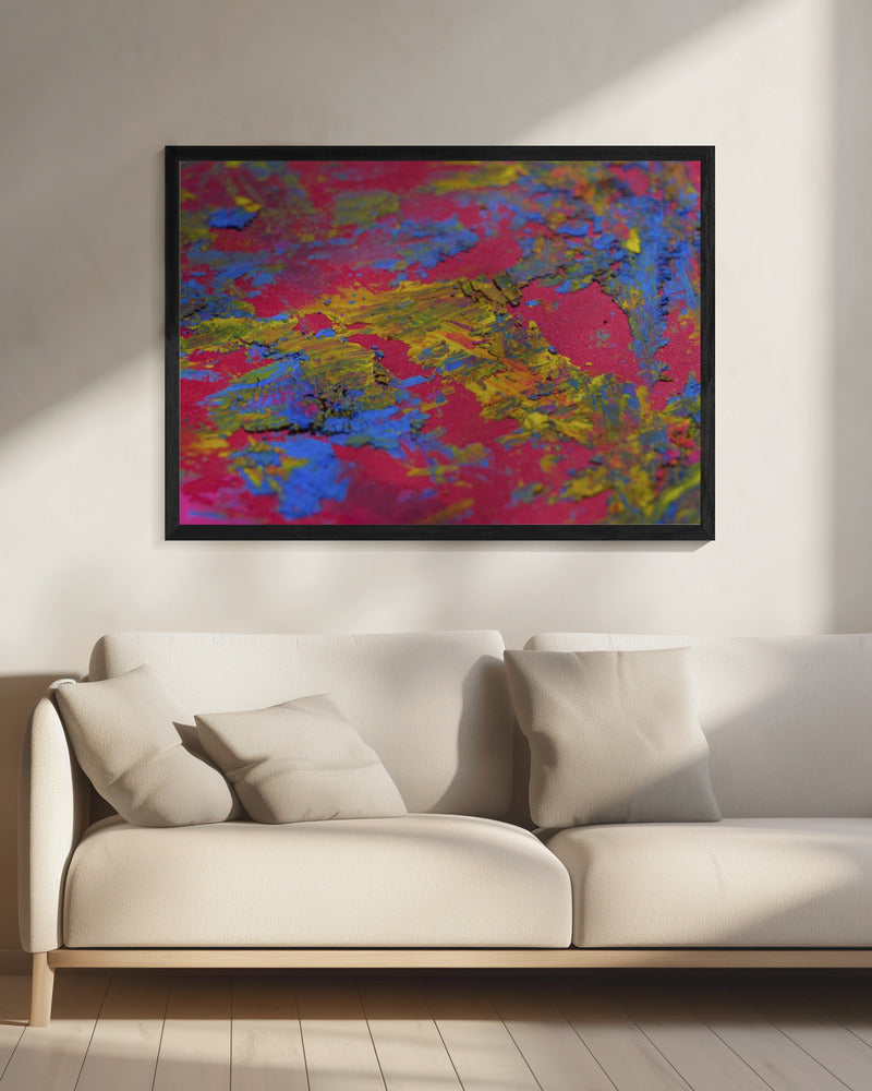 colored paints | Canvas