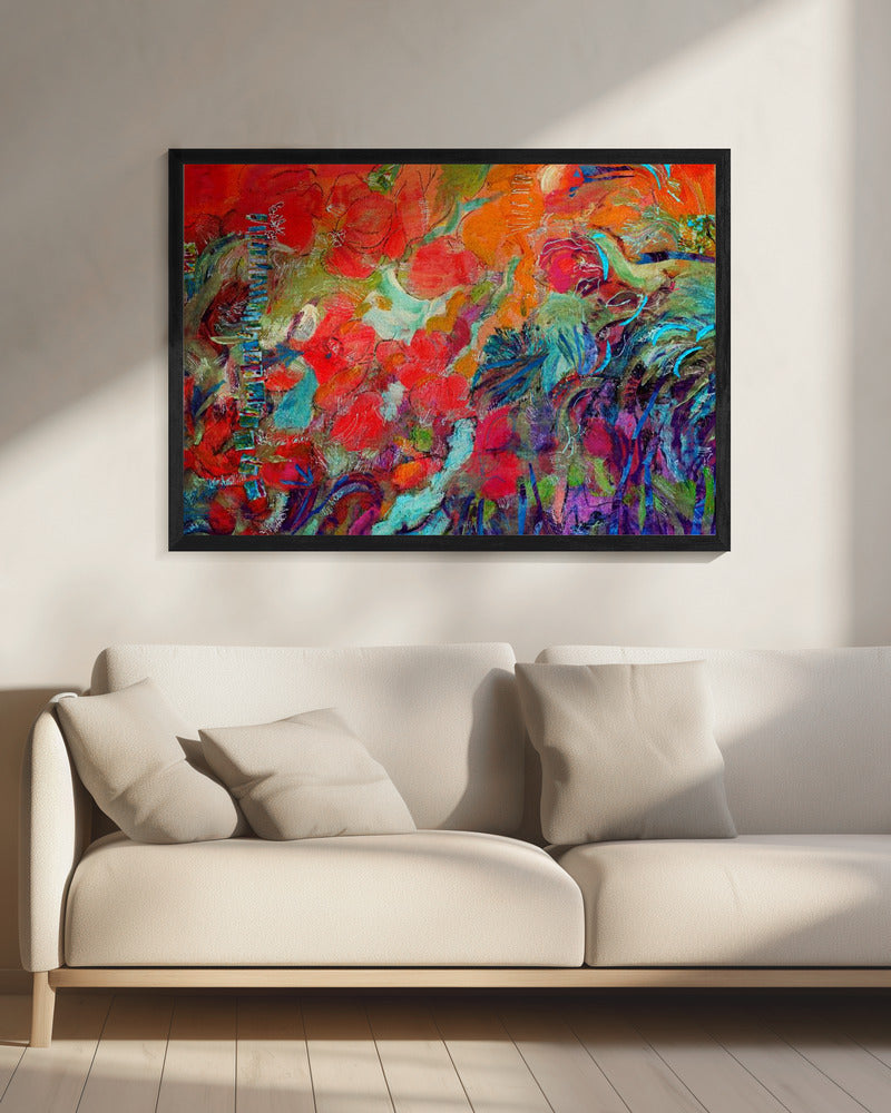 Ausbruch blühenden Lichts | Leinwand