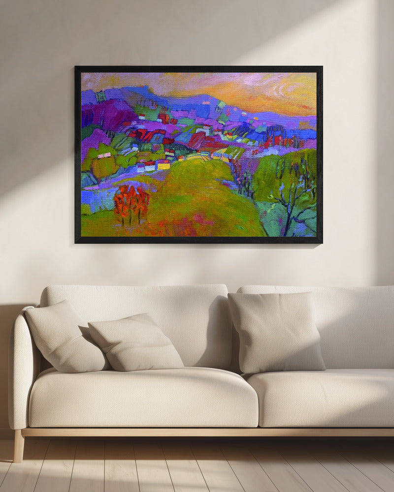 Naturinspirierte Landschaft | Leinwand