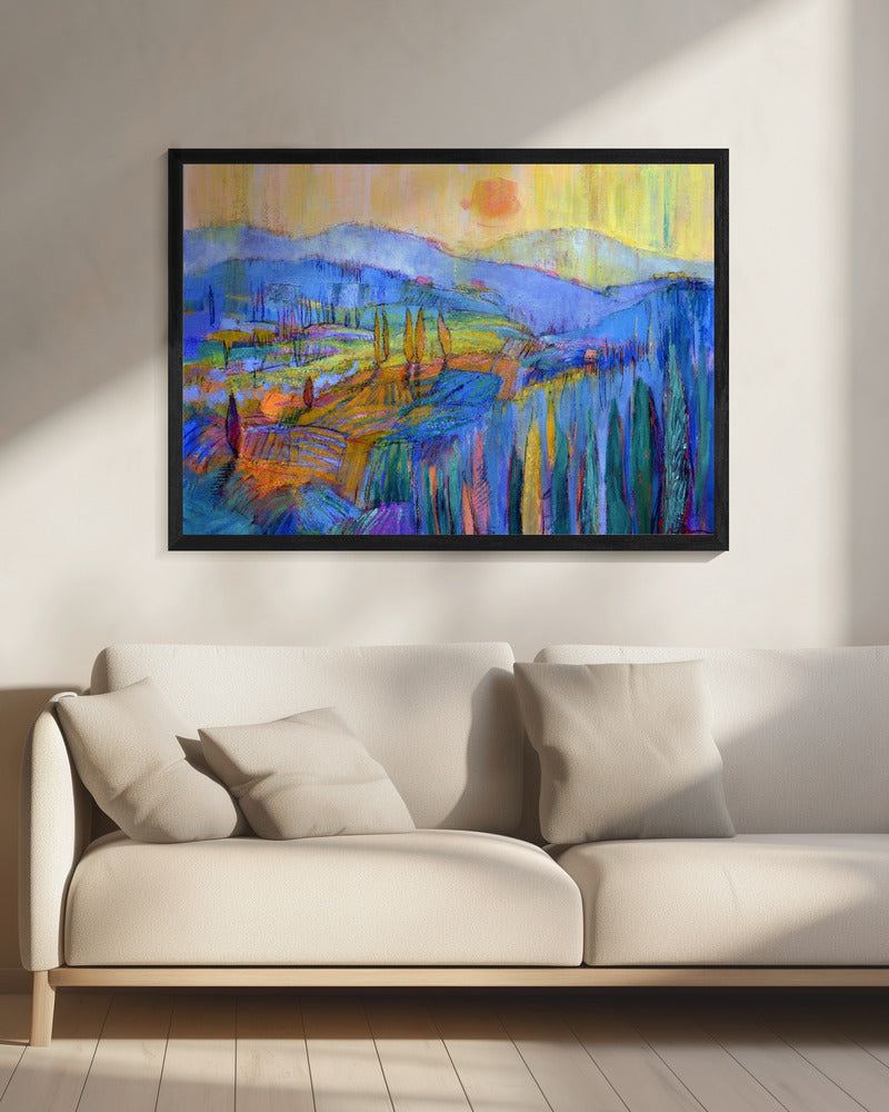 Traumlandschaft Sonnenaufgang | Leinwand