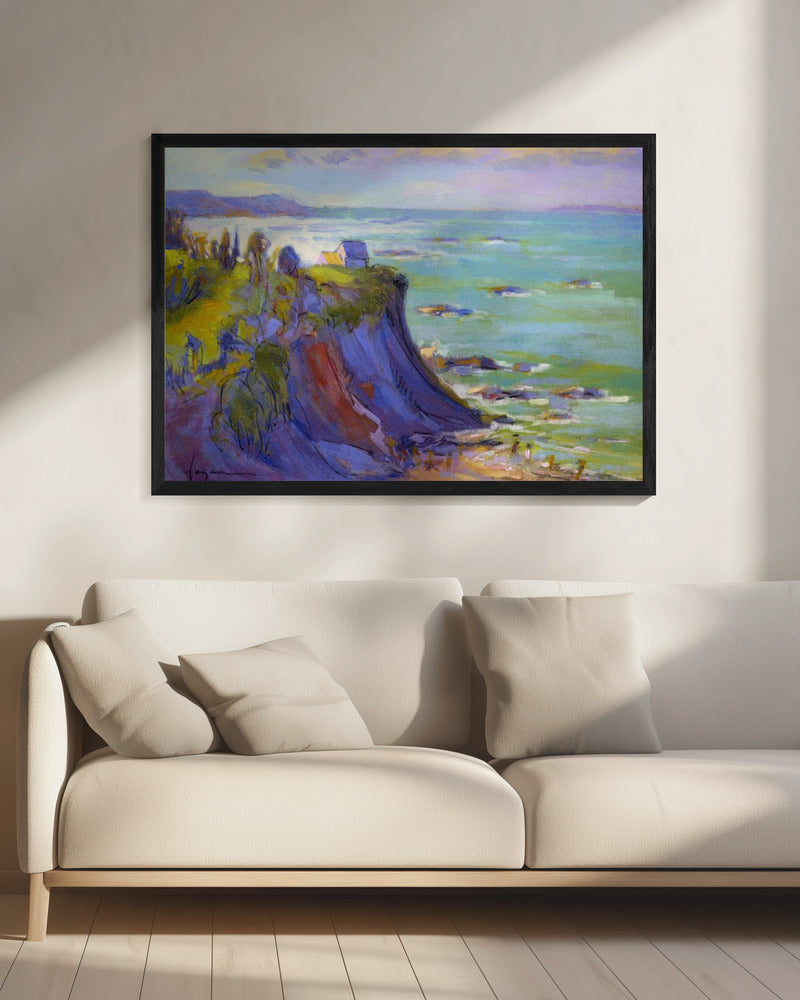 Cliffside Serenity | Leinwand