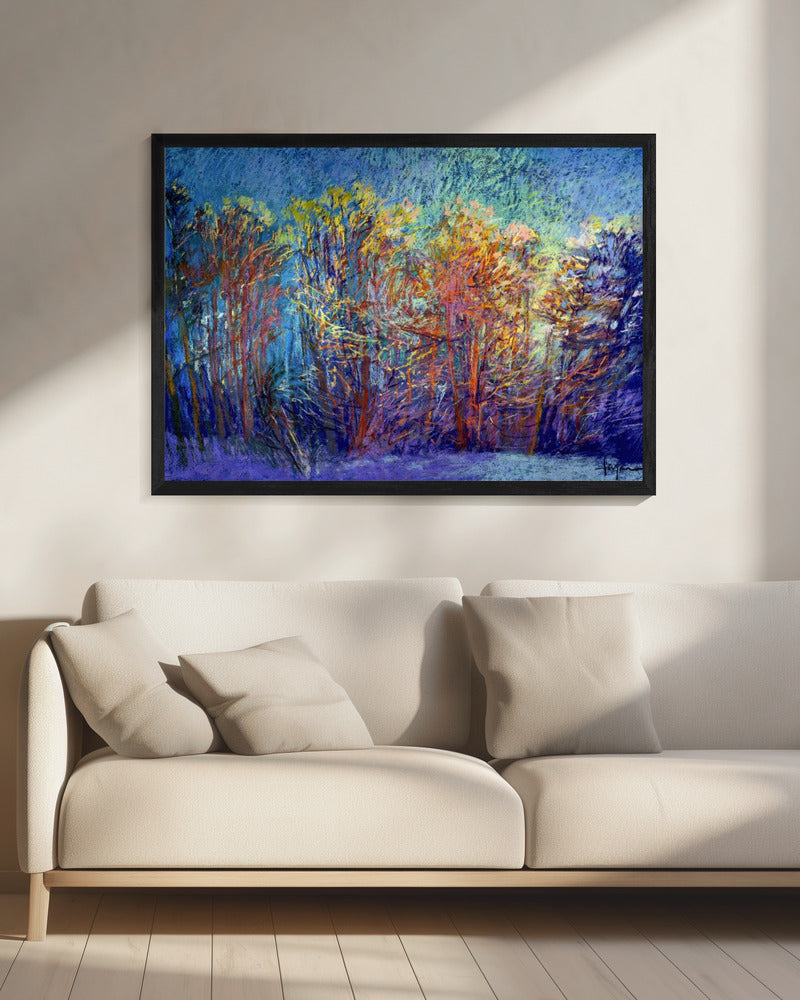 Naturinspirierte Landschaft | Leinwand