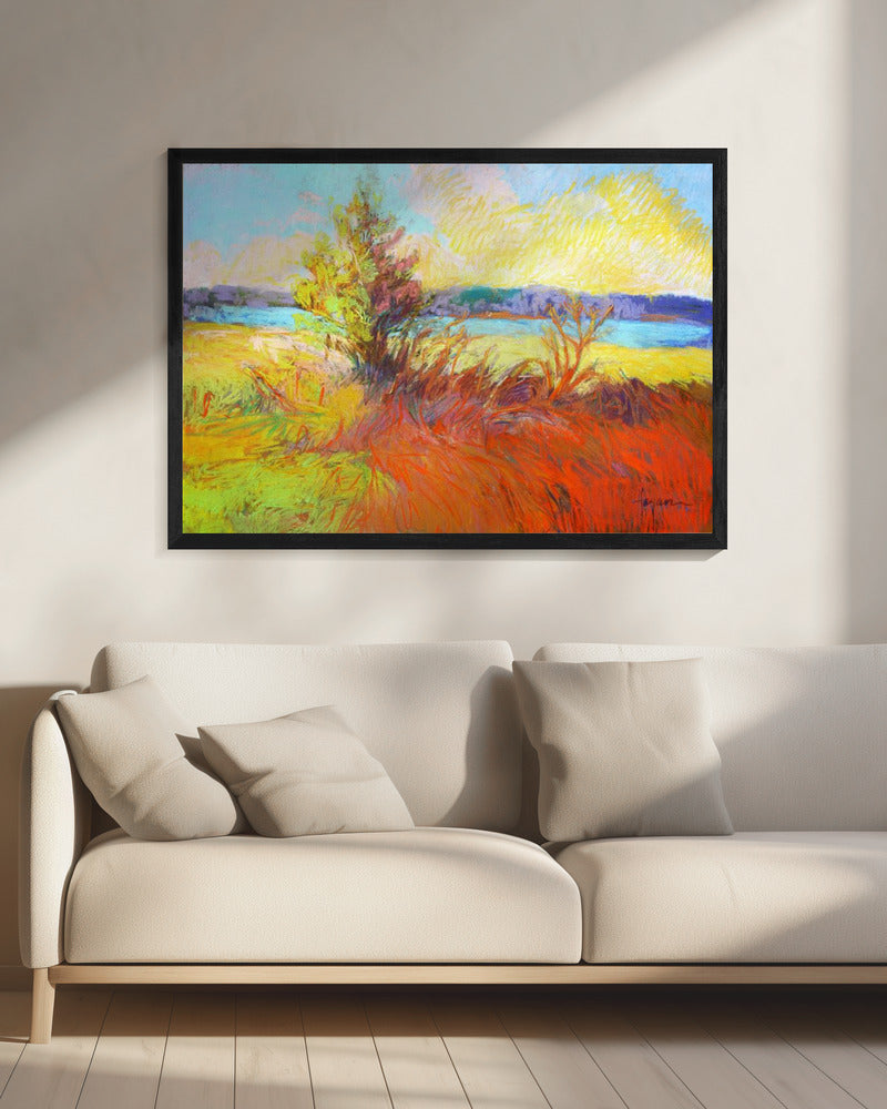 Naturinspirierte Landschaft | Leinwand