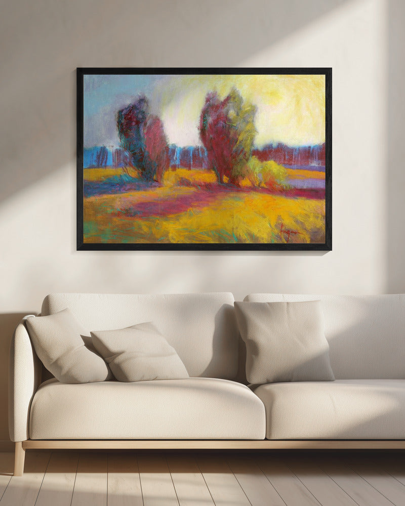 Goldene Brise | Leinwand