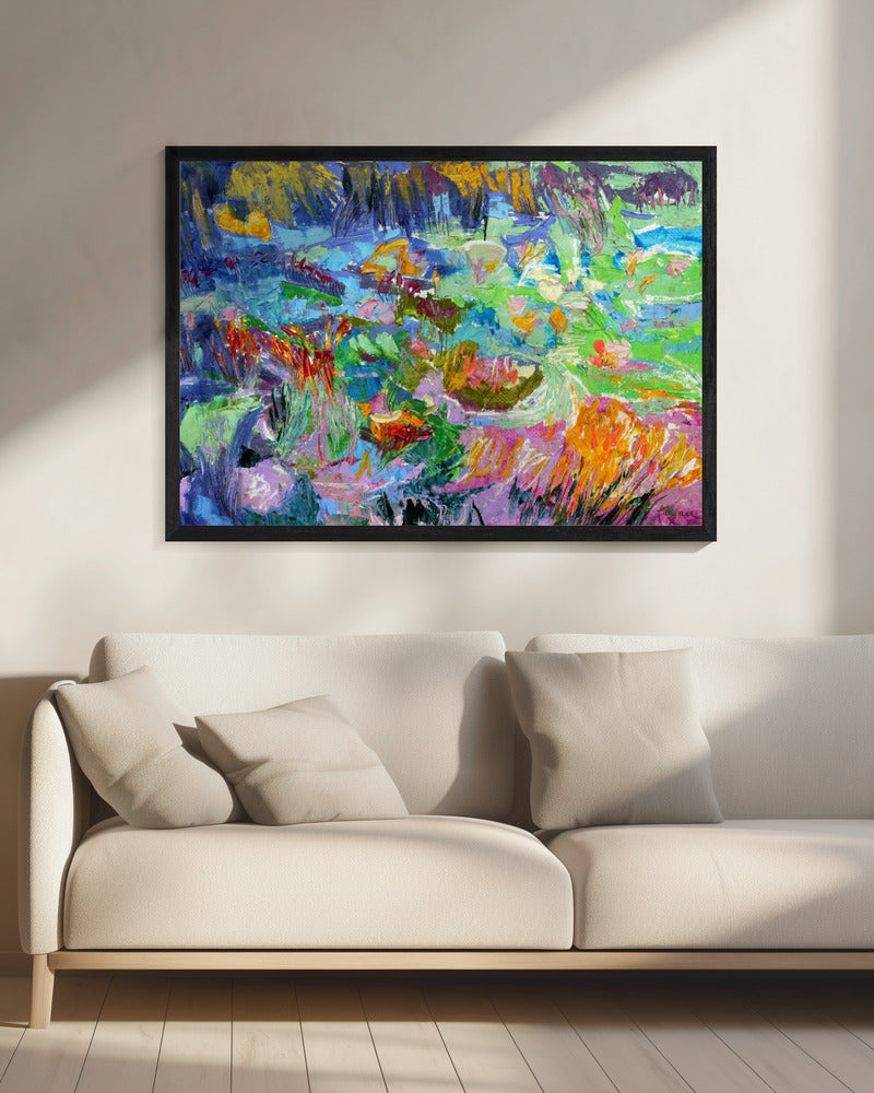 Lebendige Traumlandschaft | Leinwand