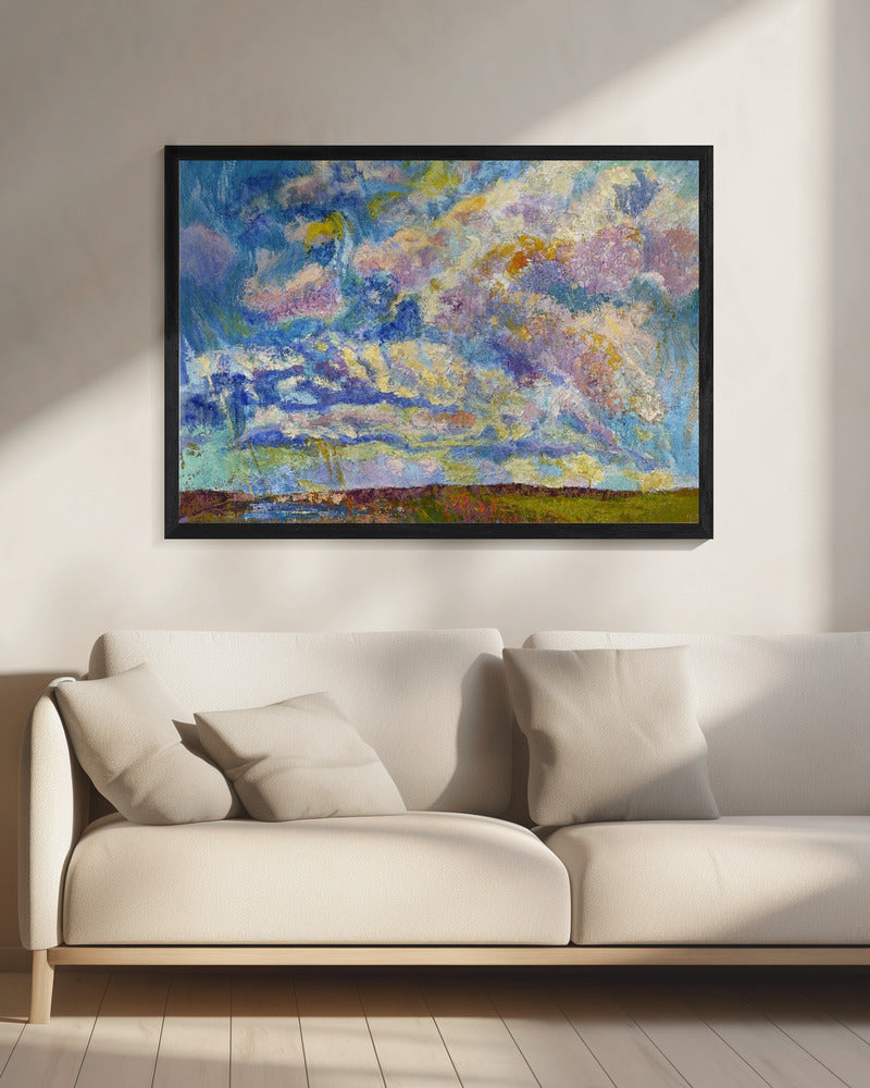 Bunte Himmelsfarbe | Leinwand