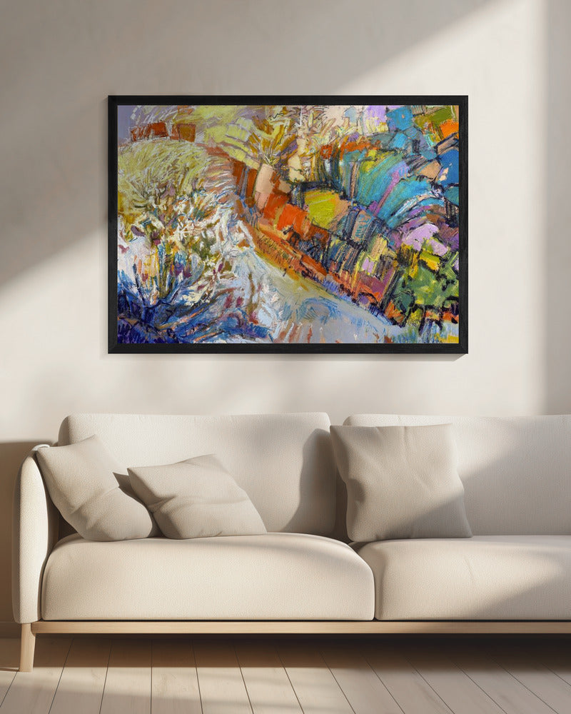 Bunte Traumlandschaft | Leinwand