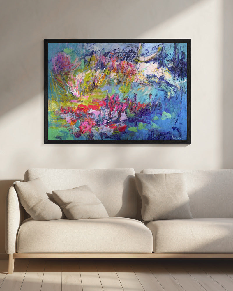Lebendige Traumlandschaft | Leinwand