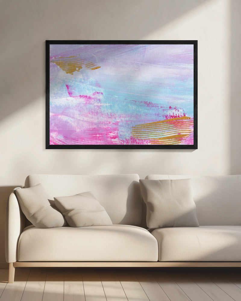 Colourful Strokes Horizontal | Canvas