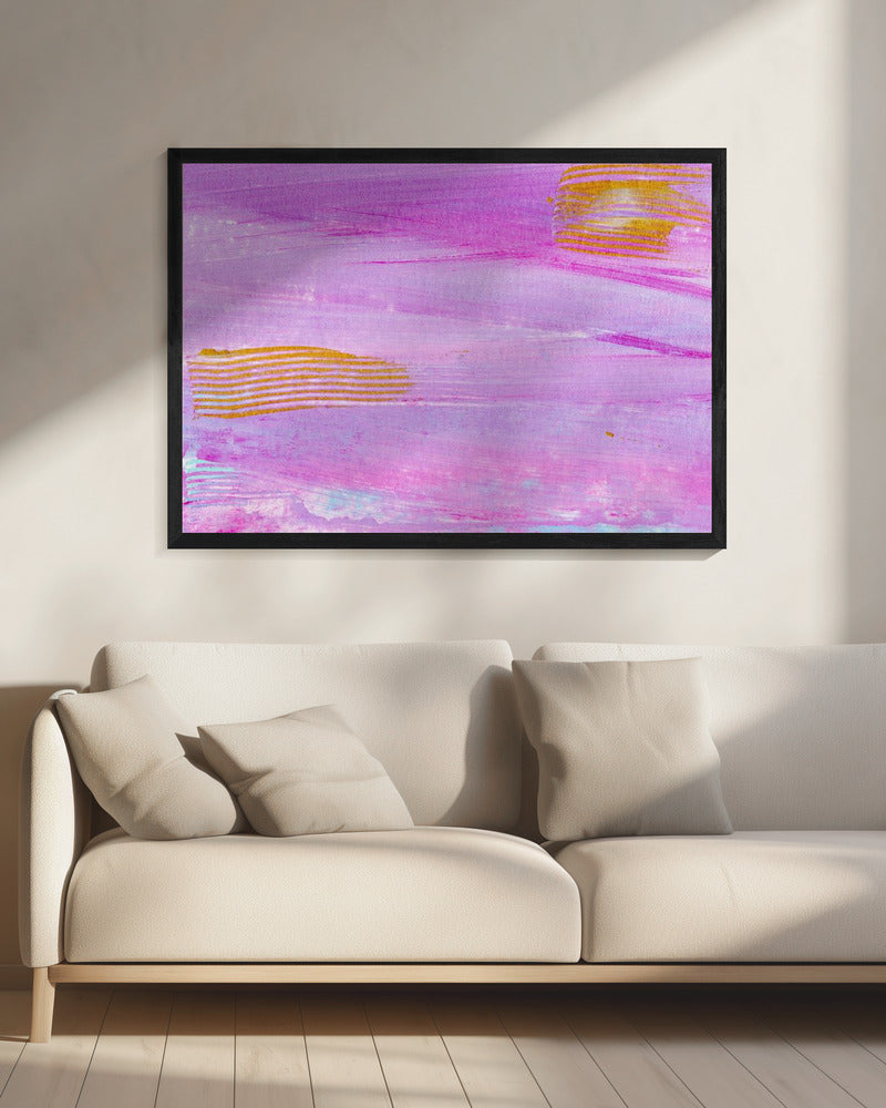 Colourful Strokes Horizontal | Canvas