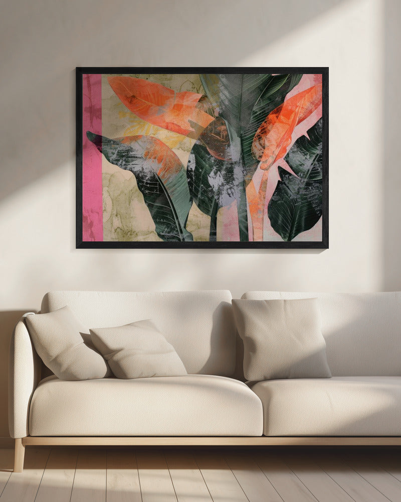 Tropische Schichten | Leinwand