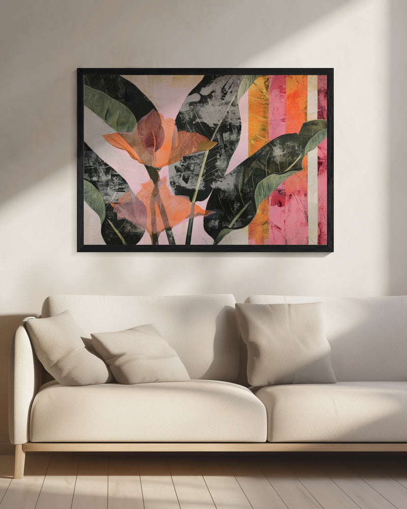 Tropische Eleganz | Leinwand