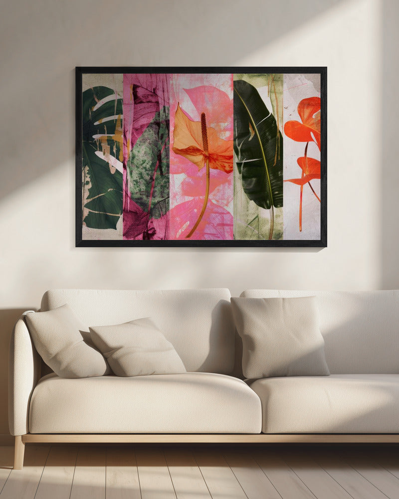 Tropische Eleganz | Leinwand