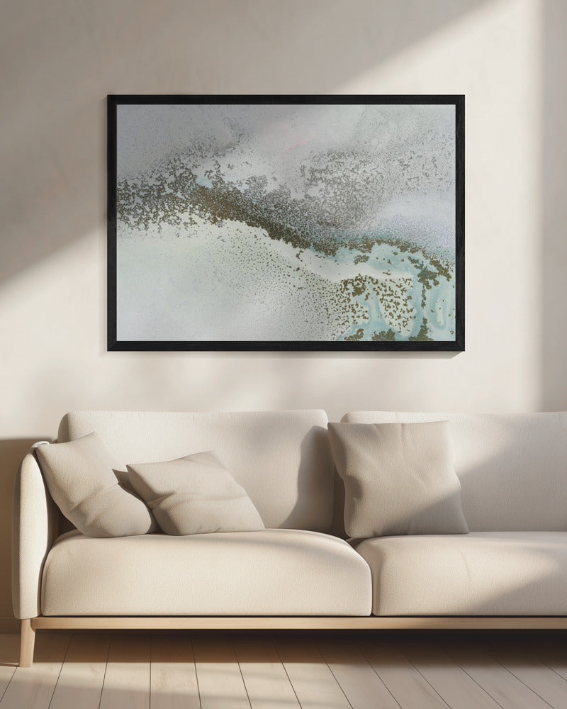 Minimalistische Kunst - Shallow Pass | Leinwand