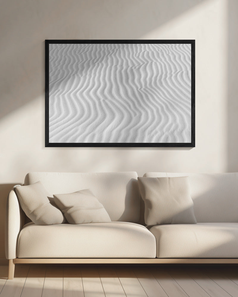 Minimalistische Sanddüne 2 | Leinwand