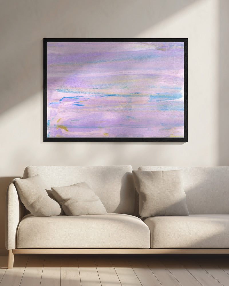 Lavendel-Traumlandschaft | Leinwand