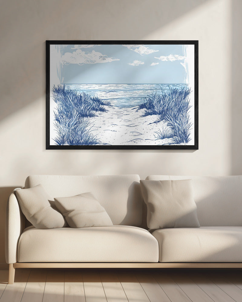 Strandspaziergang | Leinwand