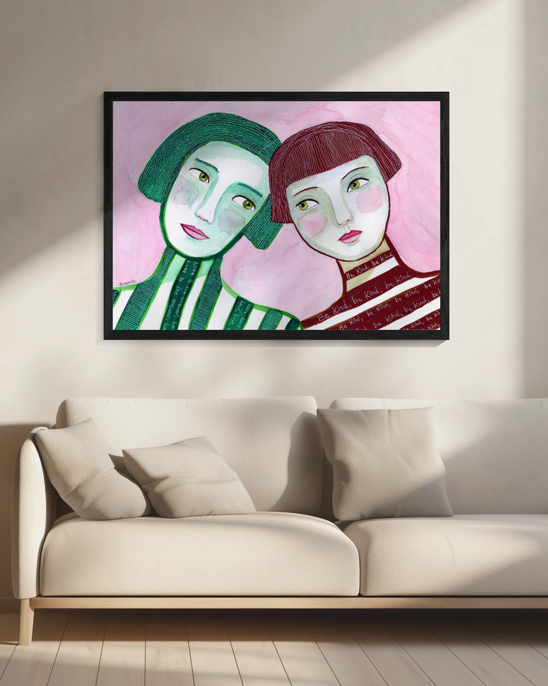 Beste Freunde | Leinwand