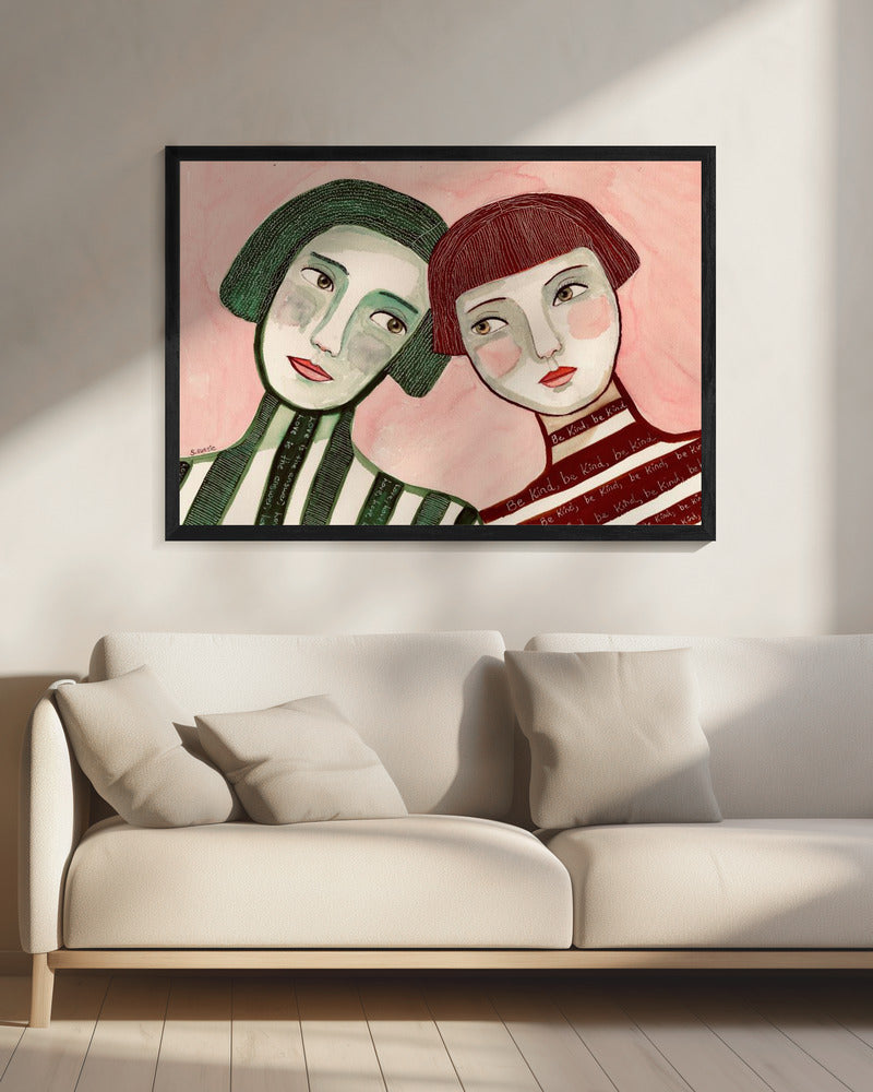 Beste Freunde | Leinwand