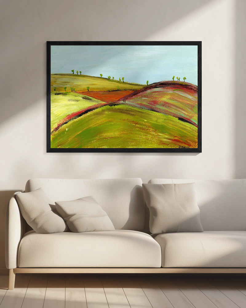 Landschaft Abstrakt | Leinwand