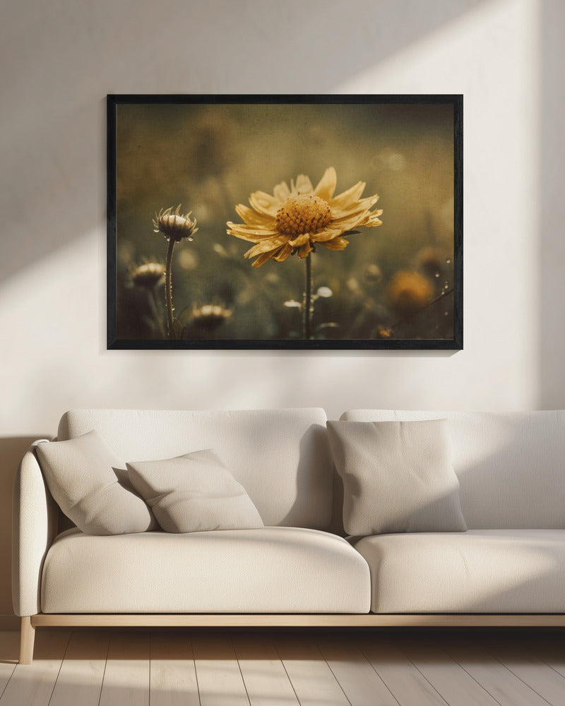 Goldenes Flüstern | Leinwand