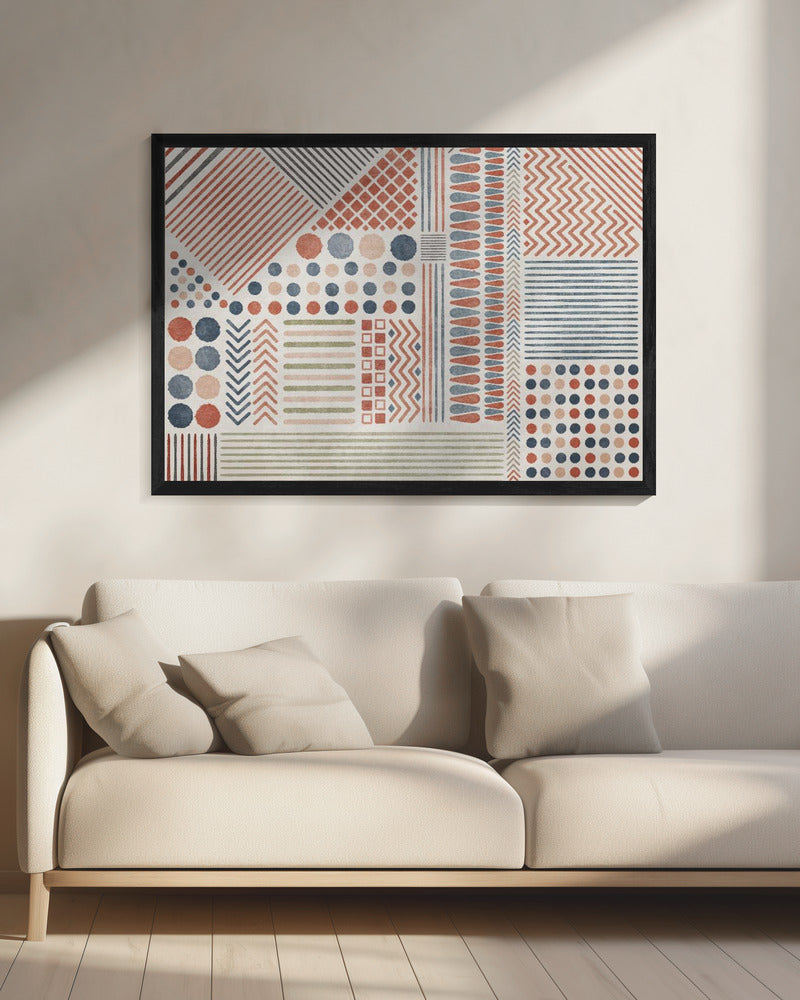 Geometrische Harmonie | Leinwand