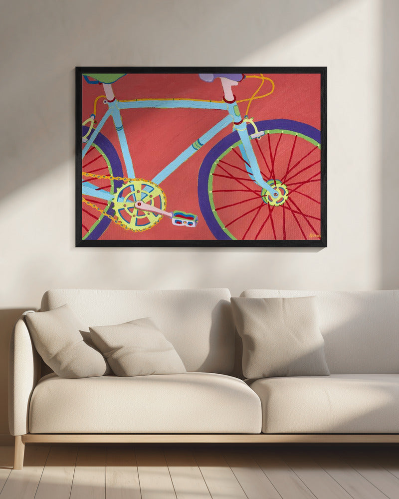 Lass uns eine Radtour machen | Leinwand