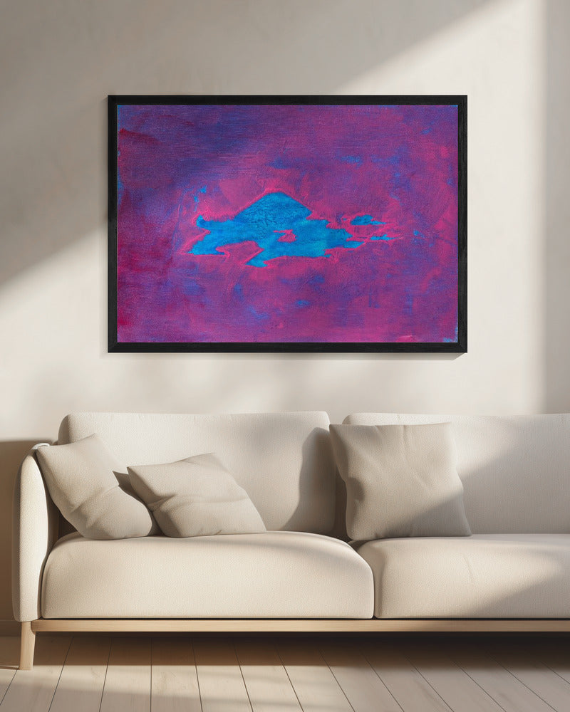 Uap Cyan, Magenta Sky | Leinwand