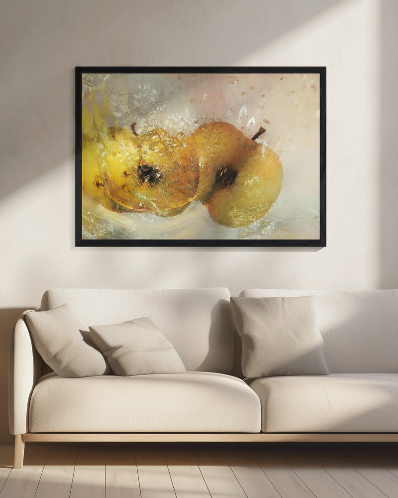 Zwei Äpfel | Leinwand